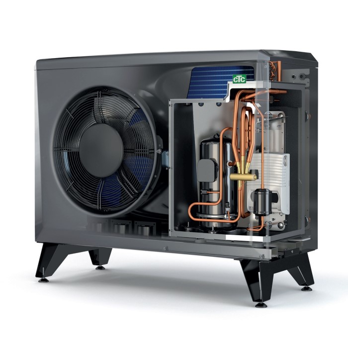 CTC EcoAir 600M kintamos galios šilumos siurblys oras-vanduo 10/14/22kW TEST3 - Image 2
